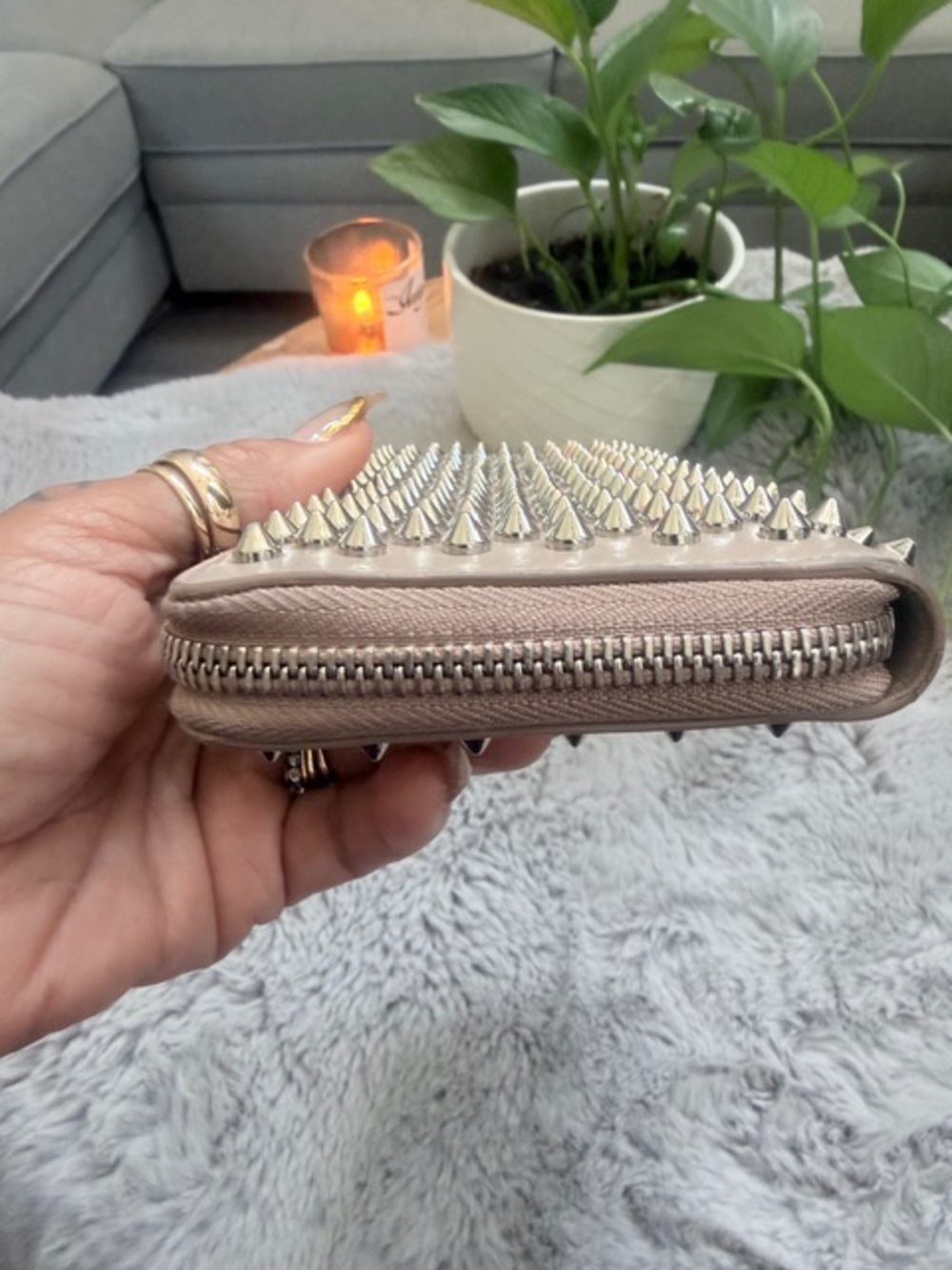 Christian Louboutin Panettone zip-around wallet - Picture 4 of 6